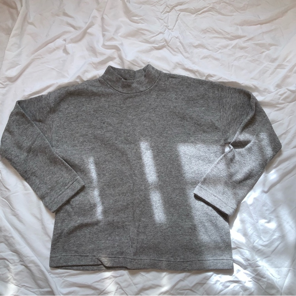 Forever 21 grey turtleneck sweater
